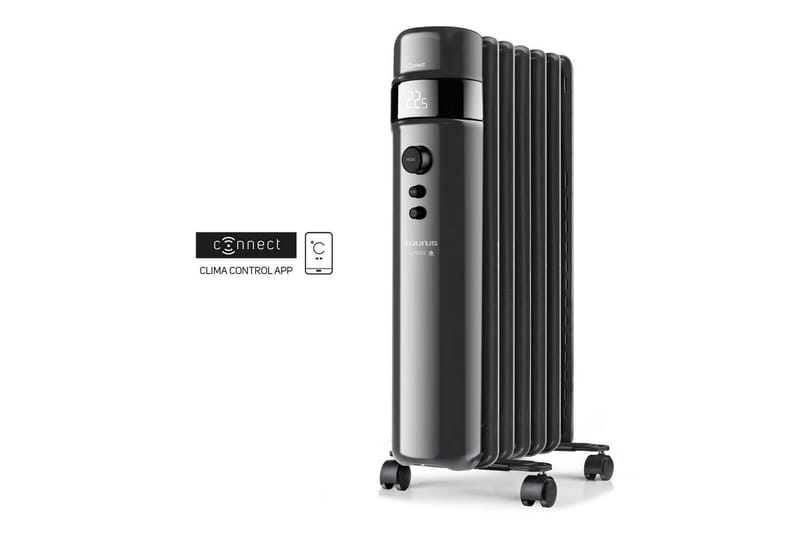 Öljytäytteinen lämmitin Taurus Agadir Connect, Musta