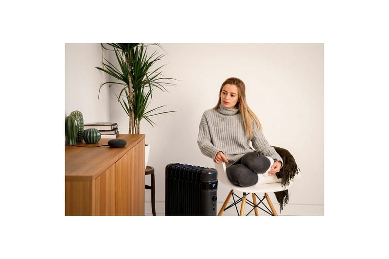 Öljytäytteinen lämmitin Taurus Agadir Connect - Musta - Talo & remontointi - Ilmastointi - Lämmitys - Lampöpatteri