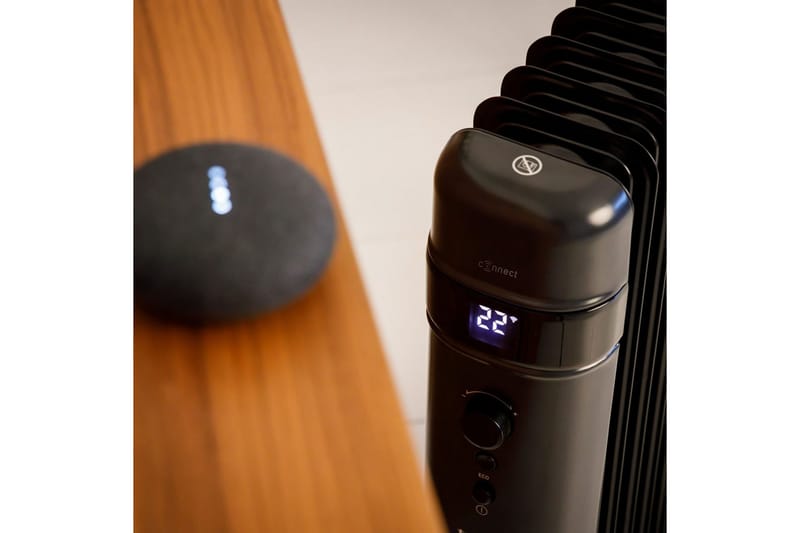 Öljytäytteinen lämmitin Taurus Agadir Connect - Musta - Talo & remontointi - Ilmastointi - Lämmitys - Lampöpatteri