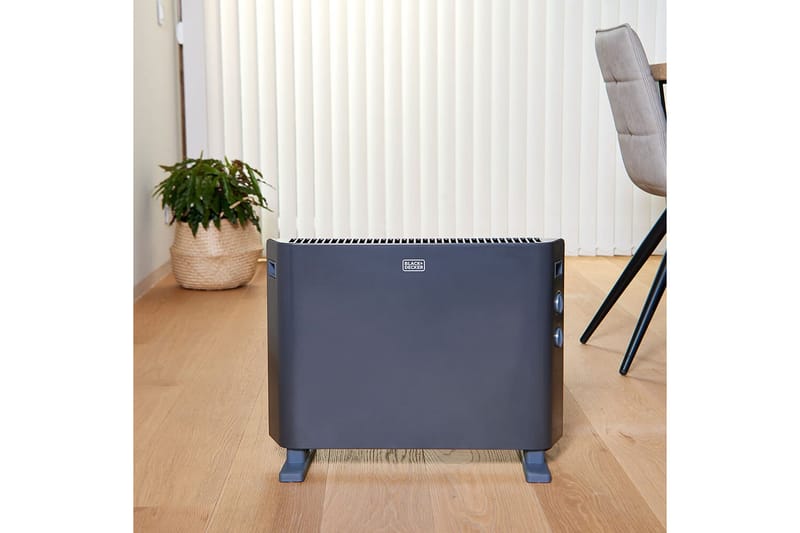 Konvektorilämmitin Black+Decker 2000W Musta - Musta - Talo & remontointi - Ilmastointi - Lämmitys - Lampöpatteri