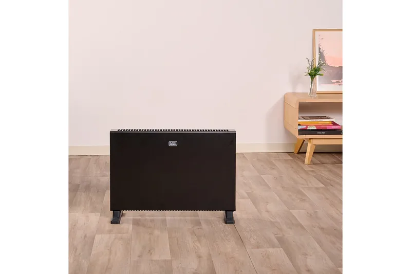 Konvektorilämmitin Black+Decker Digitaalinen 2000W Musta - Musta - Talo & remontointi - Ilmastointi - Lämmitys - Lampöpatteri