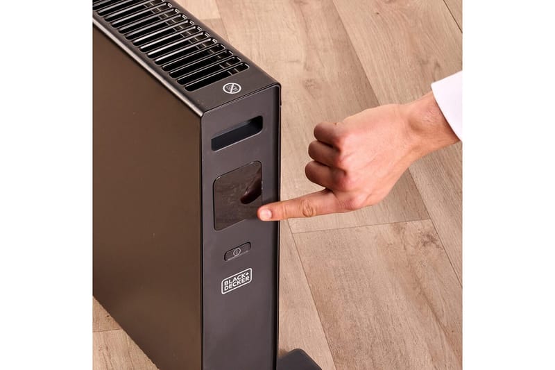 Konvektorilämmitin Black+Decker Digitaalinen 2000W Musta - Musta - Talo & remontointi - Ilmastointi - Lämmitys - Lampöpatteri