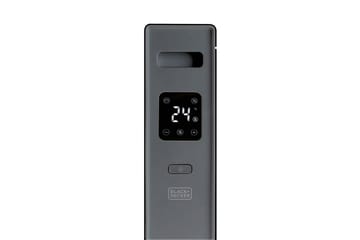 Konvektorilämmitin Black+Decker Digitaalinen 2000W Musta - Musta - Talo & remontointi - Ilmastointi - Lämmitys - Lampöpatteri