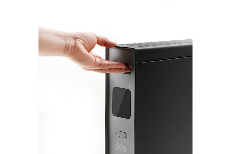 Konvektorilämmitin Black+Decker Digitaalinen 2000W Musta - Musta - Talo & remontointi - Ilmastointi - Lämmitys - Lampöpatteri