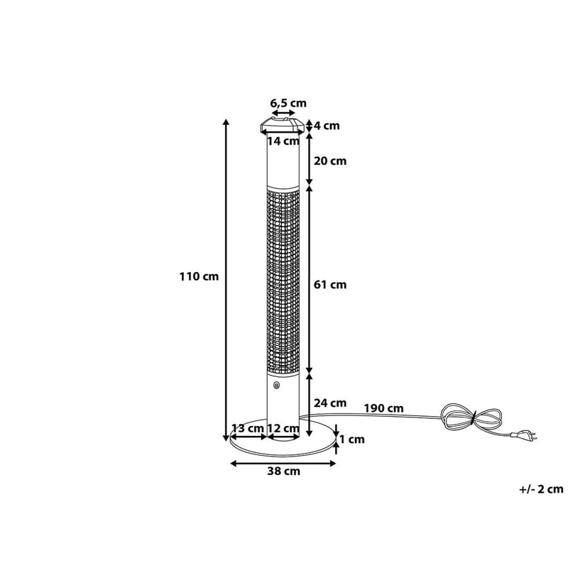 Infrapunalämmitin Vezuvio - Talo & remontointi - Ilmastointi - Lämmitys - Lämmitys ulkotilaan - Infrapunalämmitin