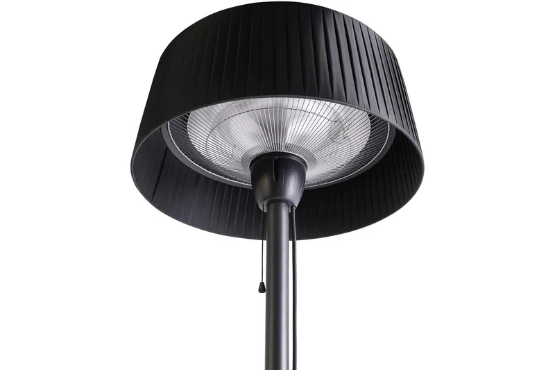 Terassilämmitin Olleria - Musta - Talo & remontointi - Ilmastointi - Lämmitys - Lämmitys ulkotilaan - Infrapunalämmitin