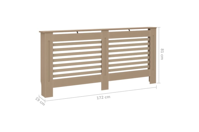 Lämpöpatterin suoja 172x19x81 cm MDF - Talo & remontointi - Ilmastointi - Lämmitys - Lampöpatteri