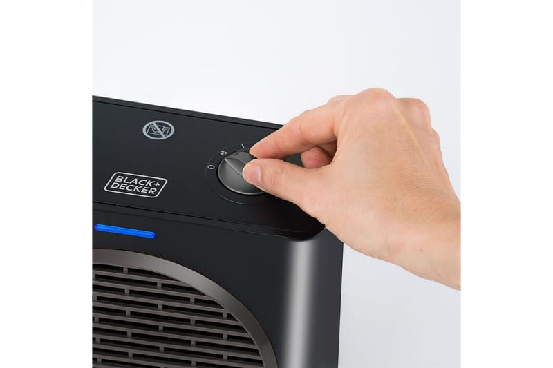 Lämpöpuhallin Black+Decker 1500W Musta - Musta - Talo & remontointi - Ilmastointi - Lämmitys - Lampöpatteri