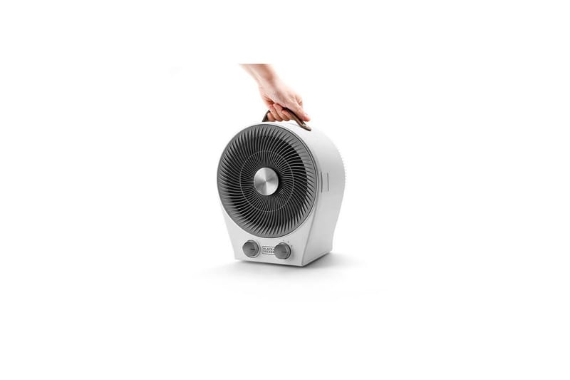 Lämpöpuhallin Black+Decker 2-in-1 Valkoinen 2000W - Talo & remontointi - Ilmastointi - Lämmitys - Lampöpatteri