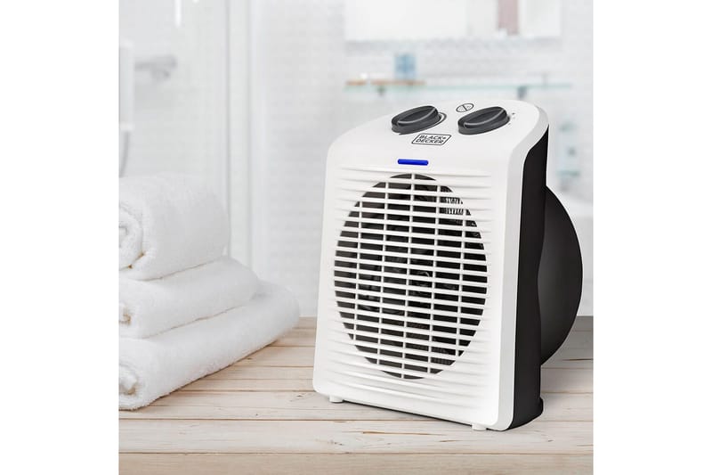 Lämpöpuhallin Black+Decker 2000W Valkoinen - Valkoinen - Talo & remontointi - Ilmastointi - Lämmitys - Lampöpatteri