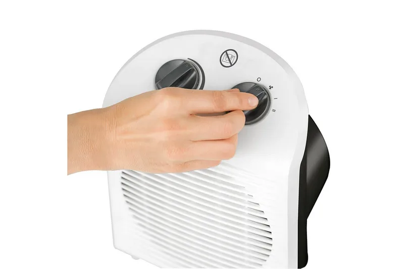 Lämpöpuhallin Black+Decker 2000W Valkoinen - Valkoinen - Talo & remontointi - Ilmastointi - Lämmitys - Lampöpatteri