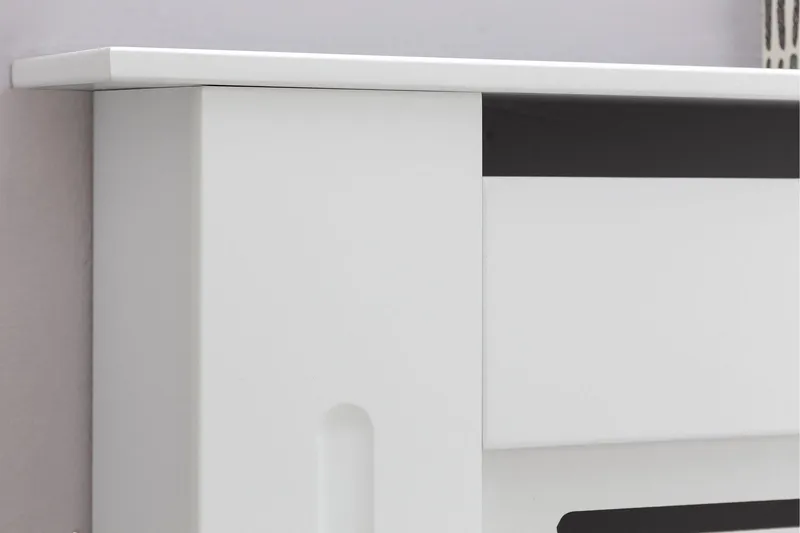 Elementtisuojus Cunat 112x19 cm - Valkoinen - Talo & remontointi - Ilmastointi - Lämmitys - Lampöpatteri