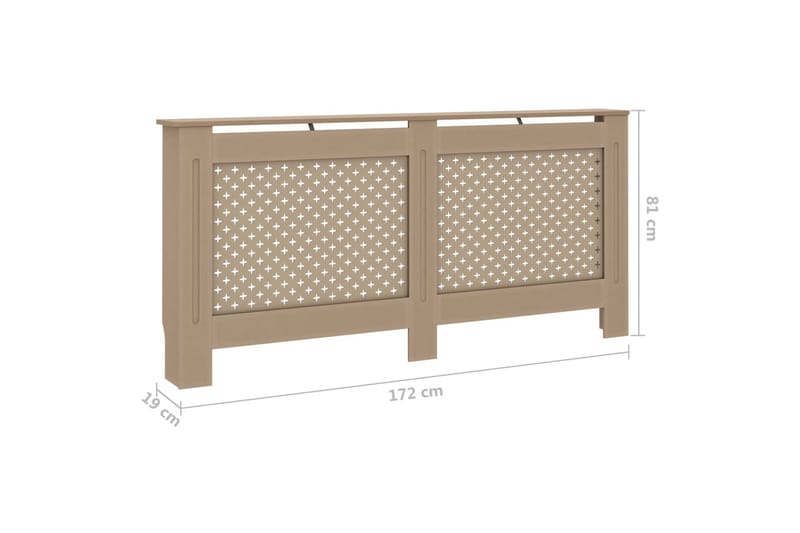 Lämpöpatterin suoja 172x19x81 cm MDF - Talo & remontointi - Ilmastointi - Lämmitys - Lampöpatteri