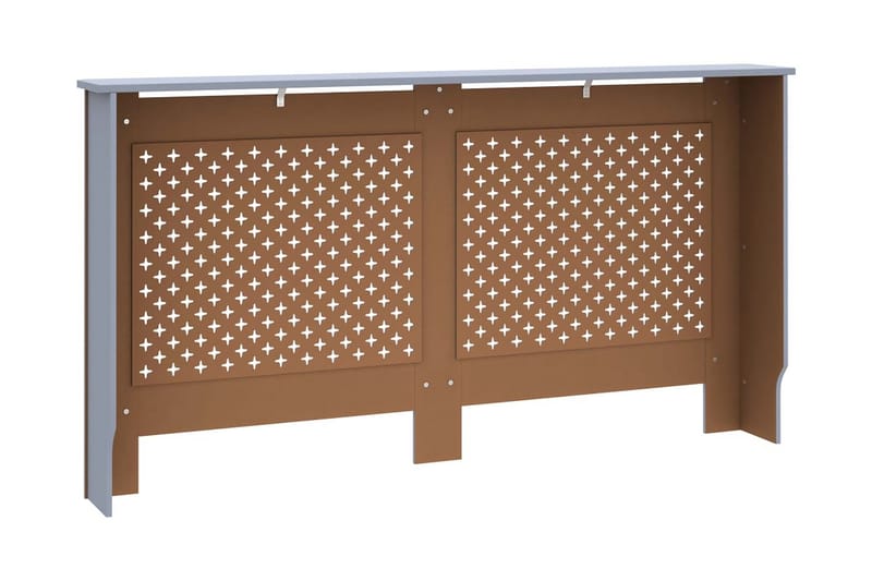 Lämpöpatterin suoja antrasiitti 152x19x81 cm MDF - Talo & remontointi - Ilmastointi - Lämmitys - Lampöpatteri