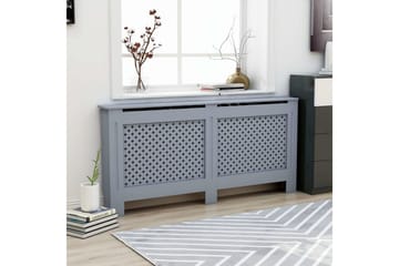Lämpöpatterin suoja antrasiitti 172x19x81 cm MDF - Talo & remontointi - Ilmastointi - Lämmitys - Lampöpatteri