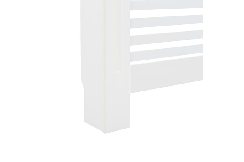 Lämpöpatterin suoja MDF 112x19x81,5 cm valkoinen - Valkoinen - Talo & remontointi - Ilmastointi - Lämmitys - Lampöpatteri