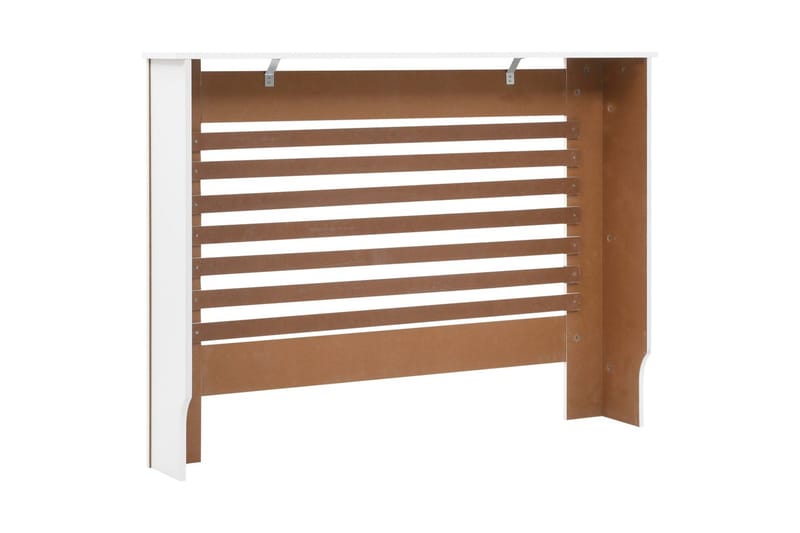 Lämpöpatterin suoja MDF 112x19x81,5 cm valkoinen - Valkoinen - Talo & remontointi - Ilmastointi - Lämmitys - Lampöpatteri