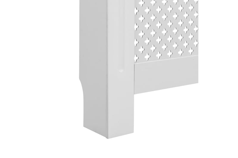 Lämpöpatterin suoja MDF 152x19x81,5 cm valkoinen - Valkoinen - Talo & remontointi - Ilmastointi - Lämmitys - Lampöpatteri