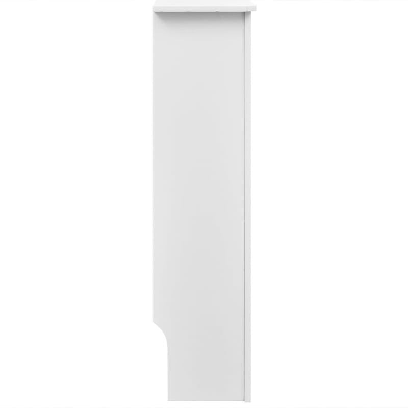 Lämpöpatterin suojat 2 kpl MDF 112 cm valkoinen - Valkoinen - Lampöpatteri