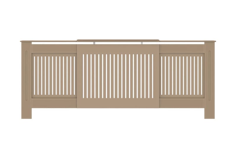 MDF lämpöpatterin suoja 205 cm - Ruskea - Talo & remontointi - Ilmastointi - Lämmitys - Lampöpatteri