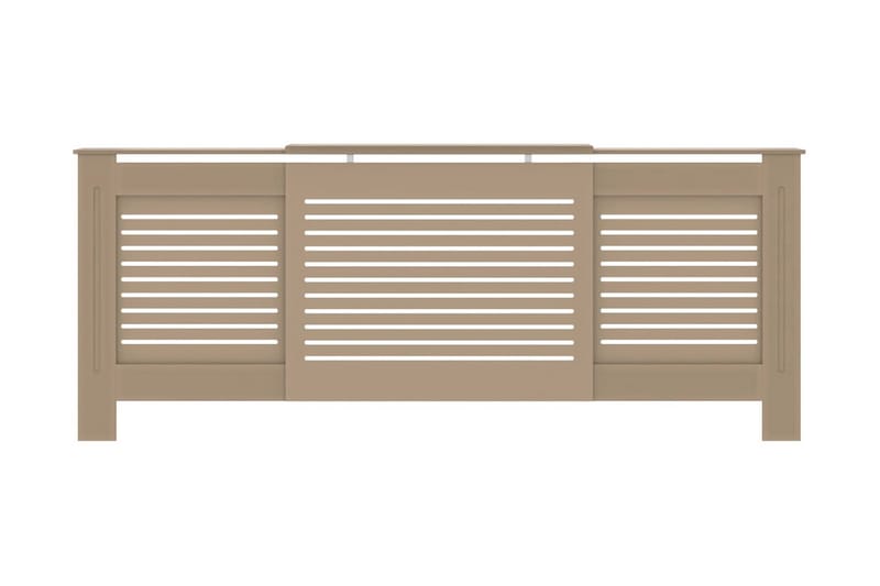 MDF lämpöpatterin suoja 205 cm - Ruskea - Talo & remontointi - Ilmastointi - Lämmitys - Lampöpatteri
