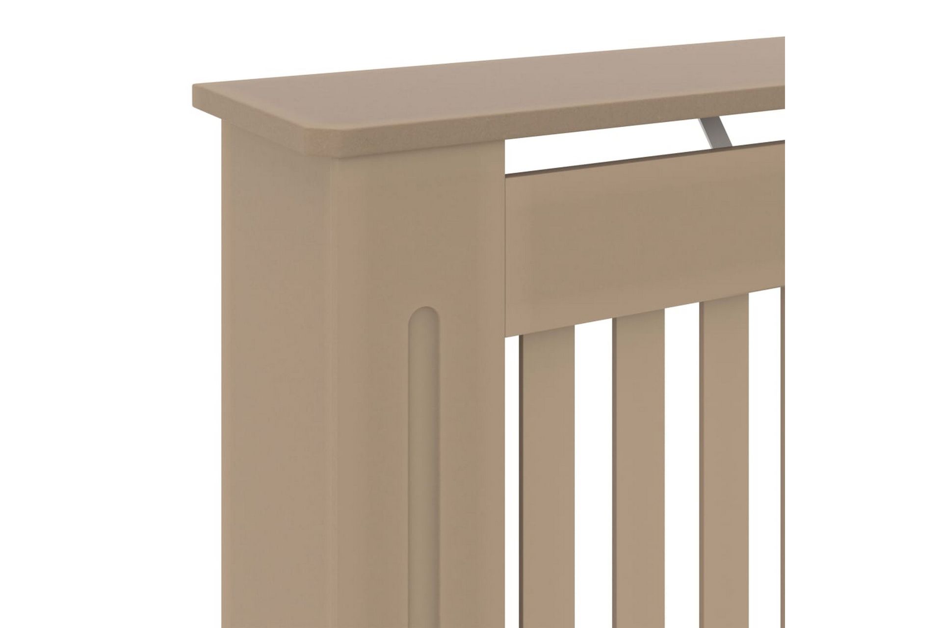 MDF lämpöpatterin suoja 78 cm - Ruskea - Talo & remontointi - Ilmastointi - Lämmitys - Lampöpatteri