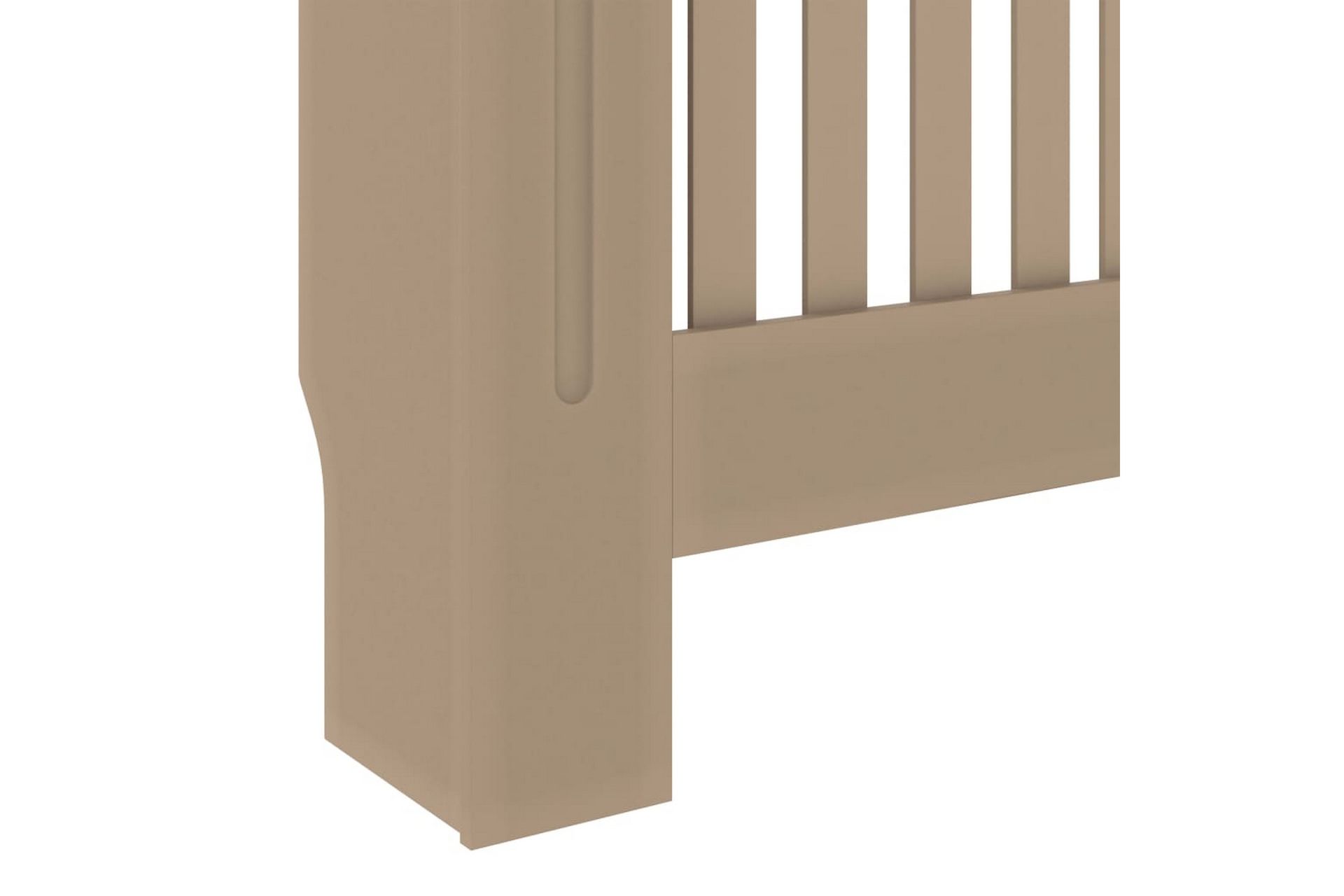 MDF lämpöpatterin suoja 78 cm - Ruskea - Talo & remontointi - Ilmastointi - Lämmitys - Lampöpatteri