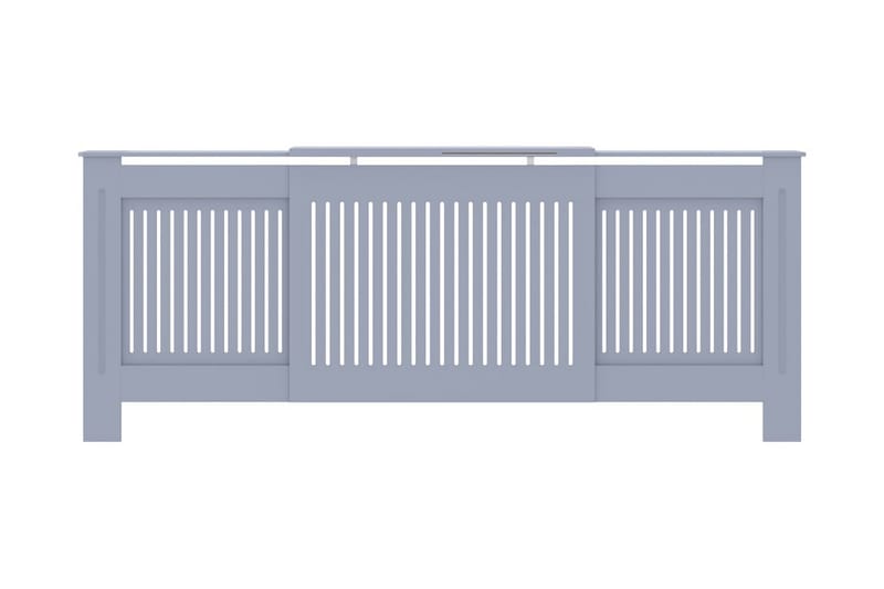 MDF lämpöpatterin suoja harmaa 205 cm - Harmaa - Talo & remontointi - Ilmastointi - Lämmitys - Lampöpatteri