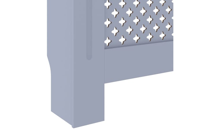 MDF lämpöpatterin suoja harmaa 78 cm - Harmaa - Lampöpatteri