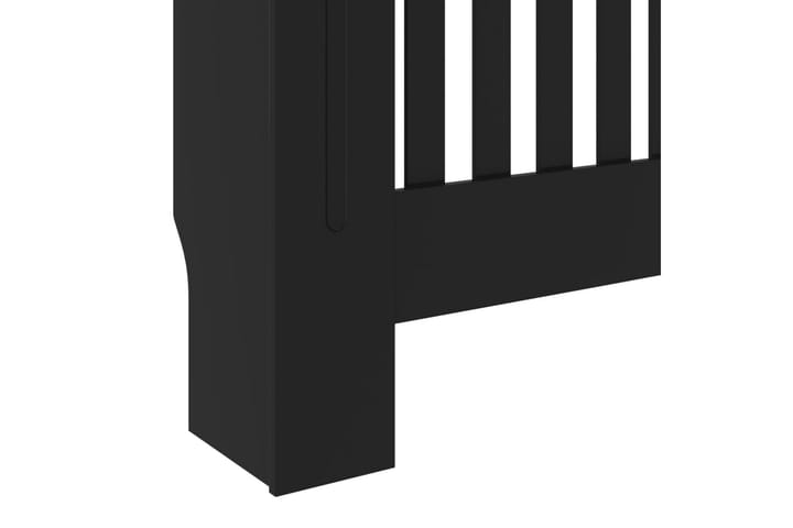 MDF lämpöpatterin suoja musta 78 cm - Musta - Lampöpatteri