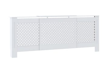 MDF lämpöpatterin suoja valkoinen 205 cm - Valkoinen - Talo & remontointi - Ilmastointi - Lämmitys - Lampöpatteri