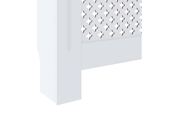 MDF lämpöpatterin suoja valkoinen 205 cm - Valkoinen - Lampöpatteri