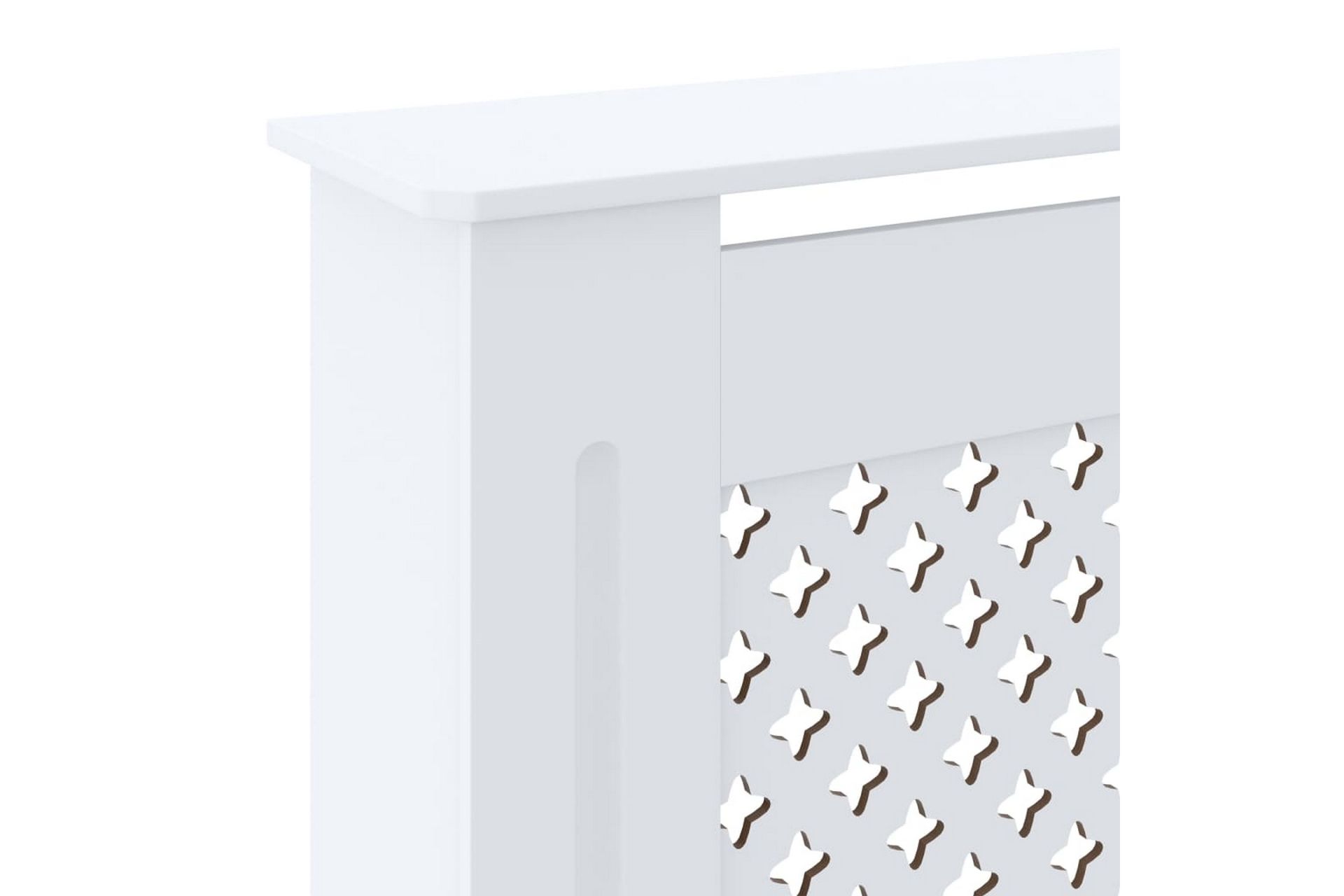 MDF lämpöpatterin suoja valkoinen 205 cm - Valkoinen - Talo & remontointi - Ilmastointi - Lämmitys - Lampöpatteri