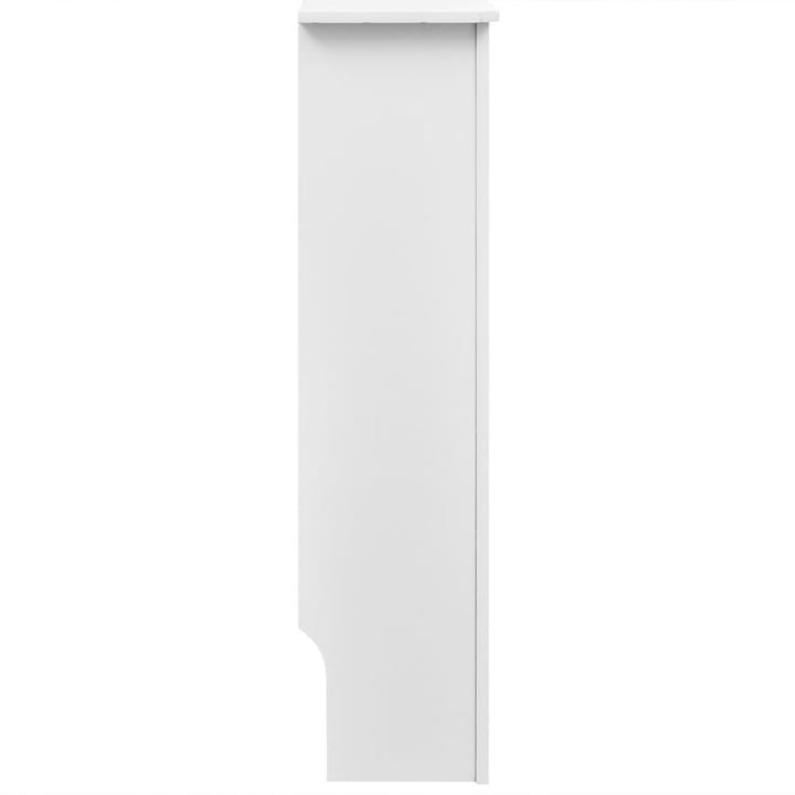 Valkoinen MDF Patterinsuojakaappi 112 cm - Valkoinen - Lampöpatteri