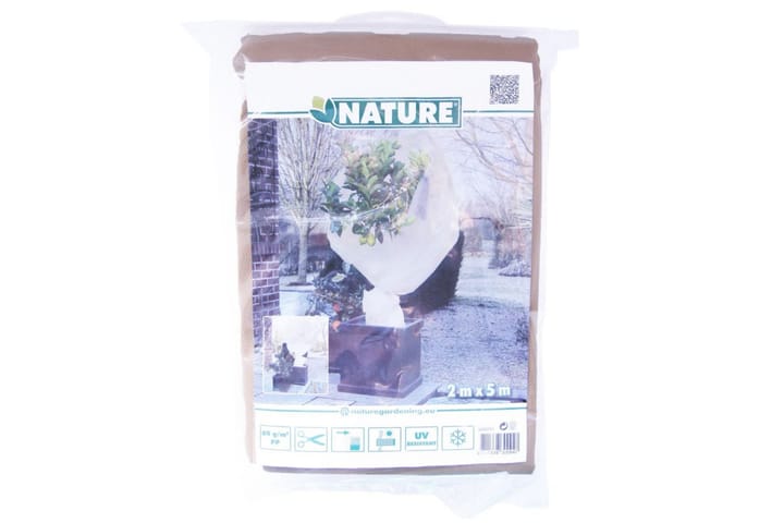 Nature Fleece talvipeite 60 g/m² beige 2x5 m - Lattialämmitys