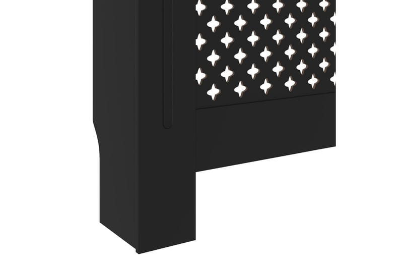 MDF lämpöpatterin suoja musta 205 cm - Musta - Talo & remontointi - Ilmastointi - Lämmitys - Lampöpatteri