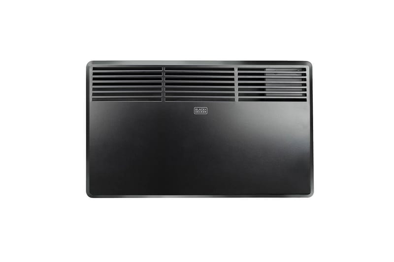 Sähköpatteri Kylpyhuoneeseen Black+Decker Musta, Musta