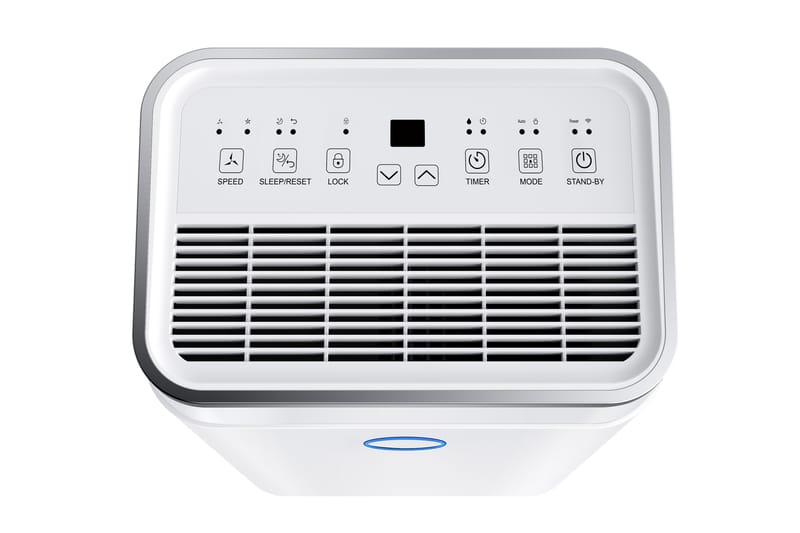 Ilmankuivain 370 W | 20 litraa päivässä | 50 m² | Matala melutaso - Talo & remontointi - Ilmastointi - Sisäilman parantaminen - Ilmankuivain