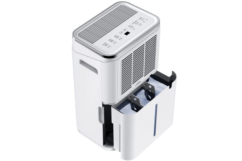 Ilmankuivain 370 W | 20 litraa päivässä | 50 m² | Matala melutaso - Talo & remontointi - Ilmastointi - Sisäilman parantaminen - Ilmankuivain