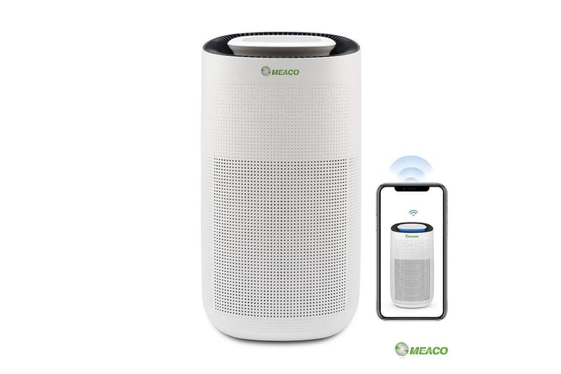 Ilmanpuhdistin Meaco MeacoClean CA-HEAP Valkoinen/Musta - Talo & remontointi - Ilmastointi - Sisäilman parantaminen - Ilmanpuhdistin