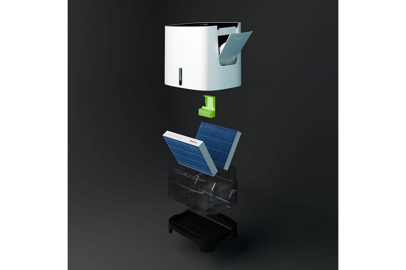 Kostutin Meaco Armin Evaporatiivinen Valkoinen/Musta Soveltuu huoneisiin, joiden koko on enintään 44 m² - Soveltuu huoneisiin, joiden koko on enintään 44 m² - Talo & remontointi - Ilmastointi - Sisäilman parantaminen - Ilmankostutin