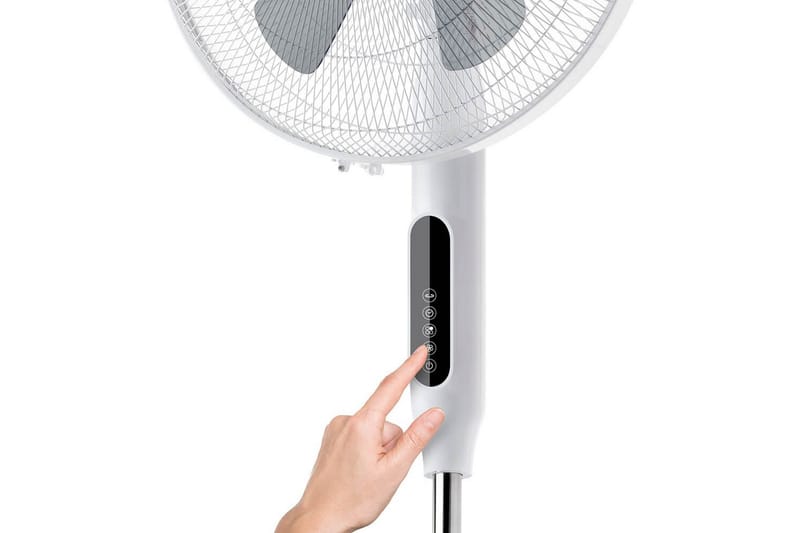 Lattia-tuuletin Black+Decker 5 terää 50W Valkoinen - Valkoinen - Talo & remontointi - Ilmastointi - Tuuletin