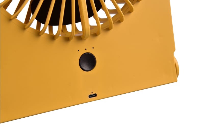 LED-Pöytätuuletin Breezy Ladattava Keltainen - TRIO - Talo & remontointi - Ilmastointi - Tuuletin