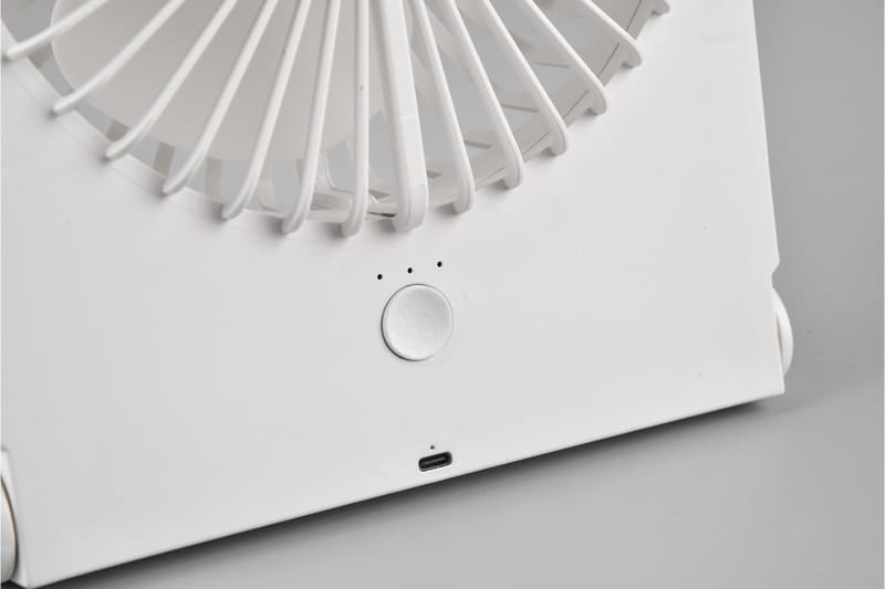 LED-Pöytätuuletin Breezy Ladattava Mattavalkoinen - TRIO - Talo & remontointi - Ilmastointi - Tuuletin - Pöytätuuletin