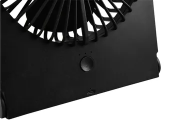 LED-Pöytätuuletin Breezy Ladattava Mattamusta - TRIO - Talo & remontointi - Ilmastointi - Tuuletin - Pöytätuuletin