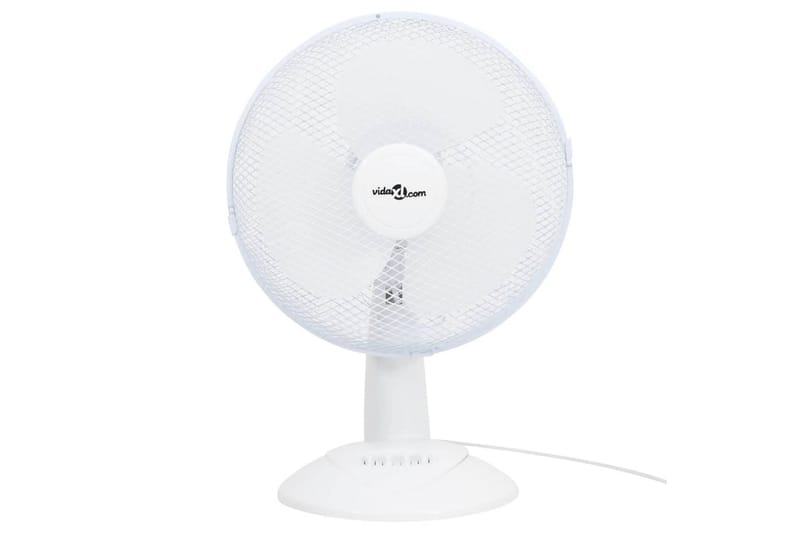 Pöytätuuletin 3 nopeutta 30 cm 40 W - Valkoinen - Talo & remontointi - Ilmastointi - Tuuletin
 - Pöytätuuletin