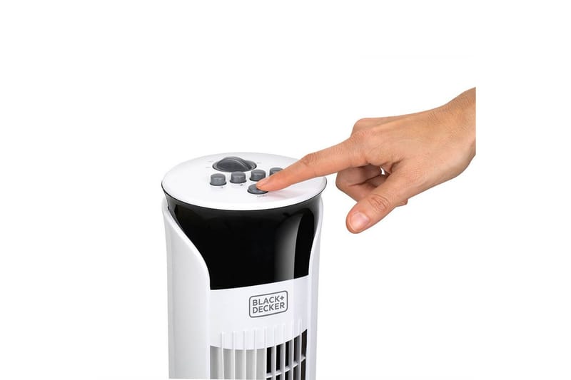 Pylvästuuletin Black+Decker Valkoinen 81 cm - 81 cm - Talo & remontointi - Ilmastointi - Tuuletin