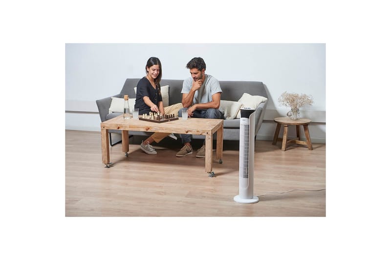 Pylvästuuletin Black+Decker Valkoinen 81 cm - 81 cm - Talo & remontointi - Ilmastointi - Tuuletin