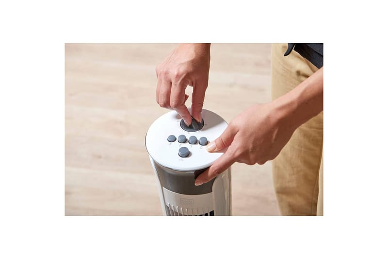 Pylvästuuletin Black+Decker Valkoinen 81 cm - 81 cm - Talo & remontointi - Ilmastointi - Tuuletin