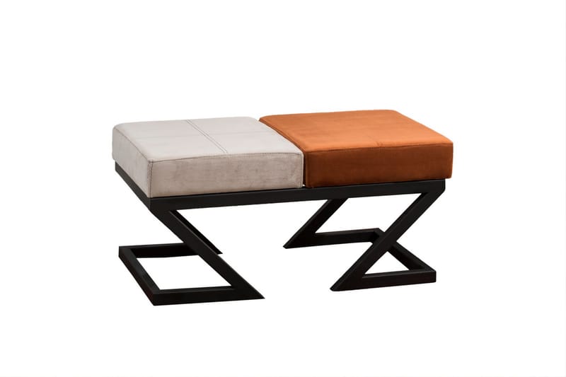 Bosona rahituoli 90 cm - Beige/Oranssi - Talo & remontointi - Keittiö & kylpyhuone - Keittiö & kodinhoitohuone - Keittiökalusteet - Keittiöjakkara